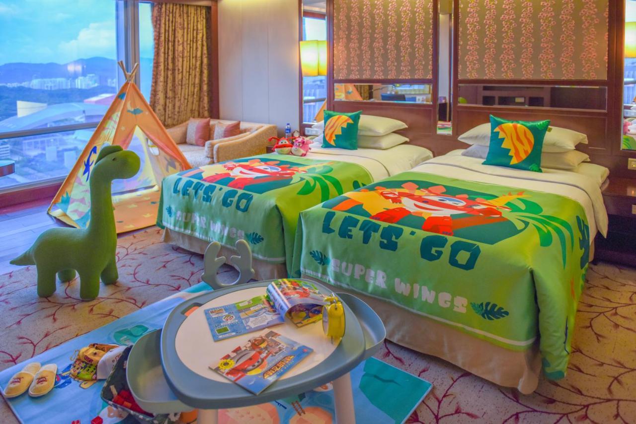 Futian Shangri-La, Shenzhen,Near To Shenzhen Convention&Exhibition Centre, Futian Railway Station Eksteriør bilde