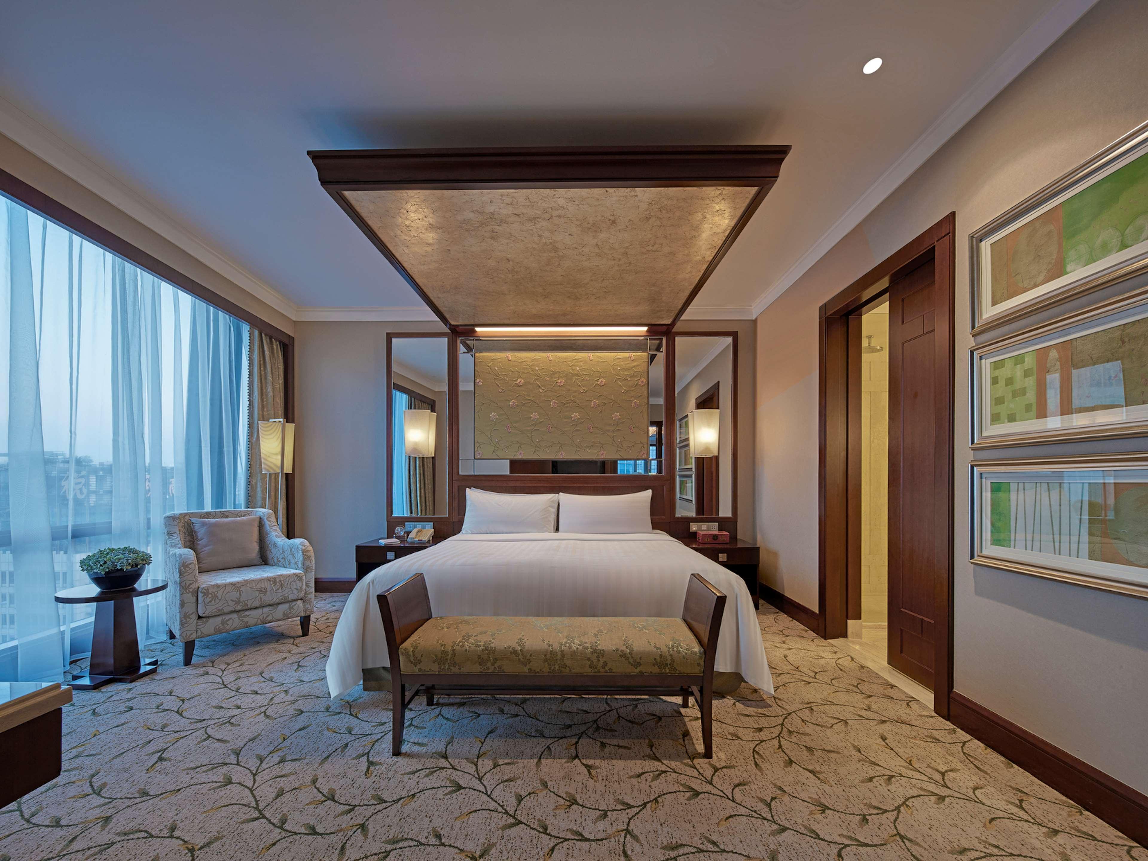 Futian Shangri-La, Shenzhen,Near To Shenzhen Convention&Exhibition Centre, Futian Railway Station Eksteriør bilde