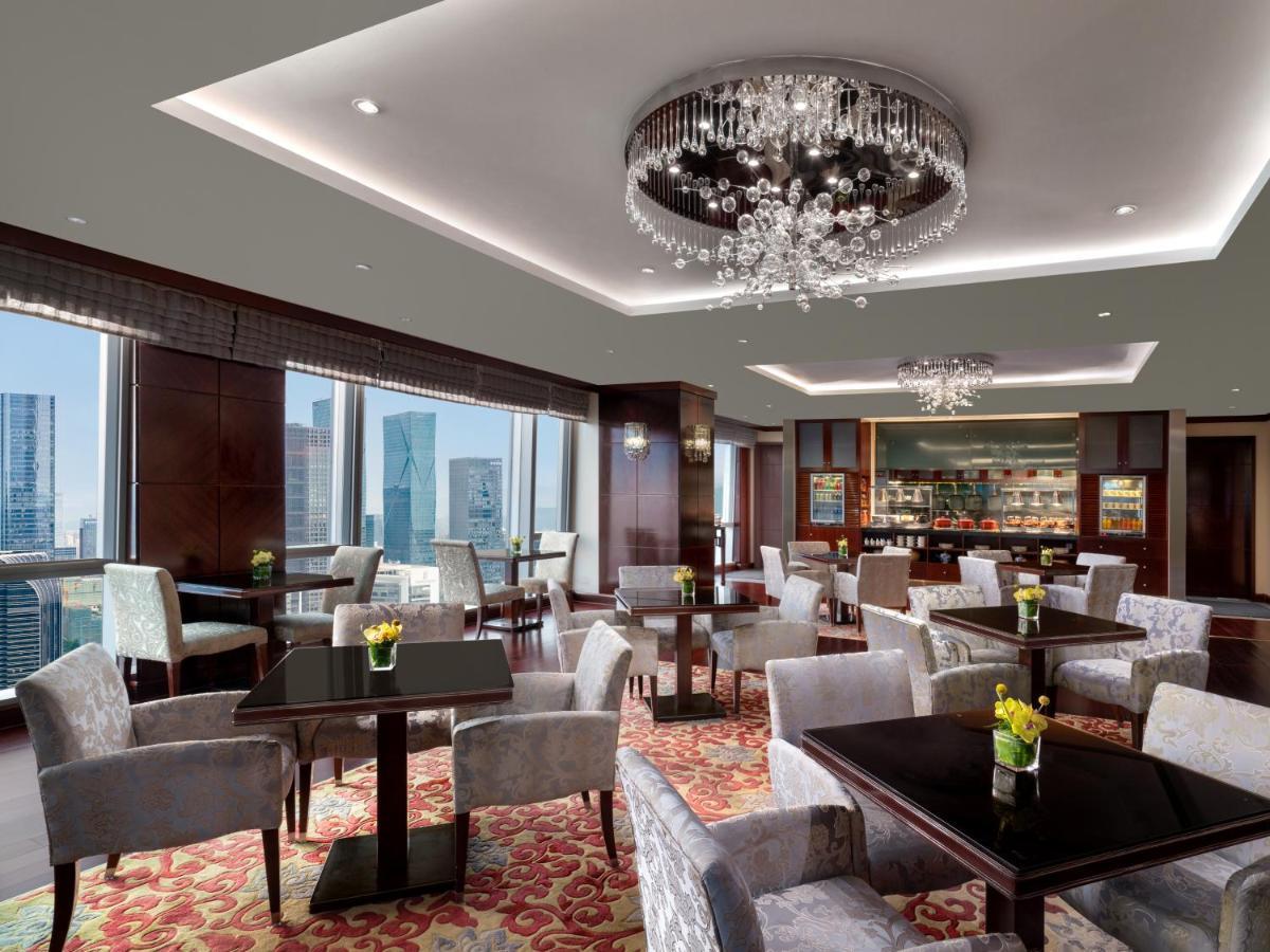 Futian Shangri-La, Shenzhen,Near To Shenzhen Convention&Exhibition Centre, Futian Railway Station Eksteriør bilde