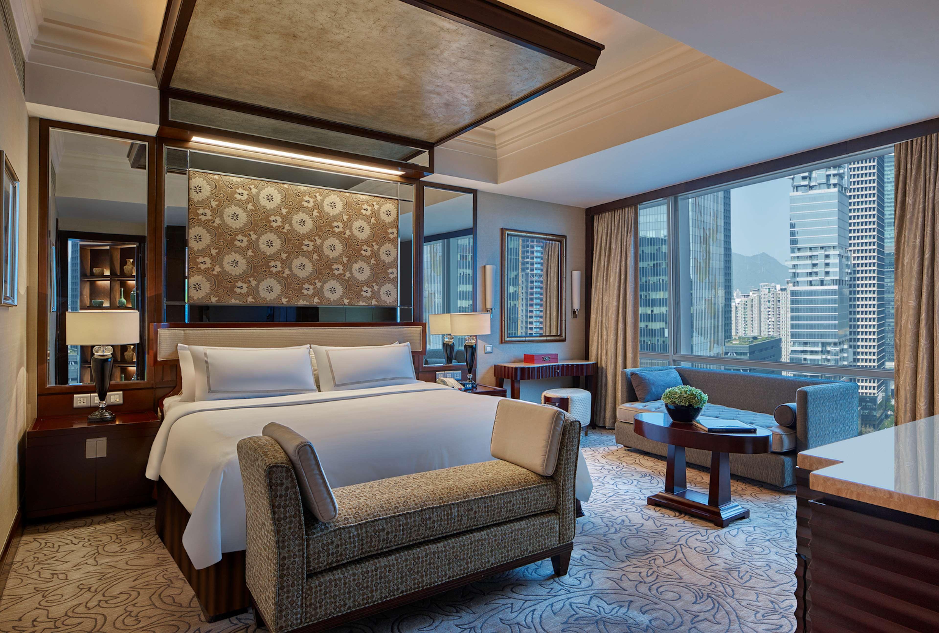 Futian Shangri-La, Shenzhen,Near To Shenzhen Convention&Exhibition Centre, Futian Railway Station Eksteriør bilde